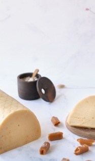 Caramel beurre salé marsepein