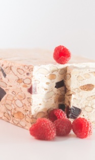 Frambozen nougat